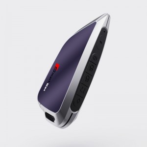 مفتاح سيارة LCD الذكي ، ترقية الإدخال بدون مفتاح ، قفل Auto Key Car Purple&إلغاء قفل السيارة عن بُعد ، إكسسوارات استبدال مفتاح FOB المضادة للسرقة ، شاشة شعار السيارة